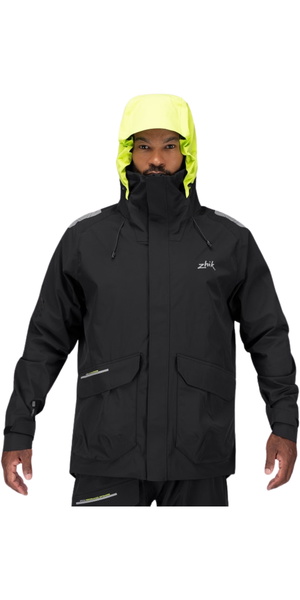 2026 Zhik Mens OFS600 Offshore Cruising Sailing Jacket JKT-0600-M-BLK - Black